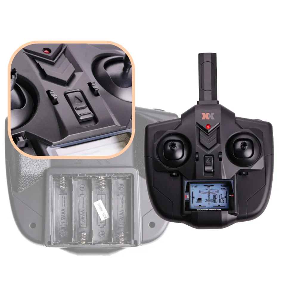 Wytrzymały korpus z EPP samolotu Sky King F959S przygotowany do lotu