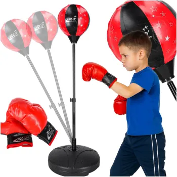 gruszka bokserska zestaw dla dzieci z rękawicami