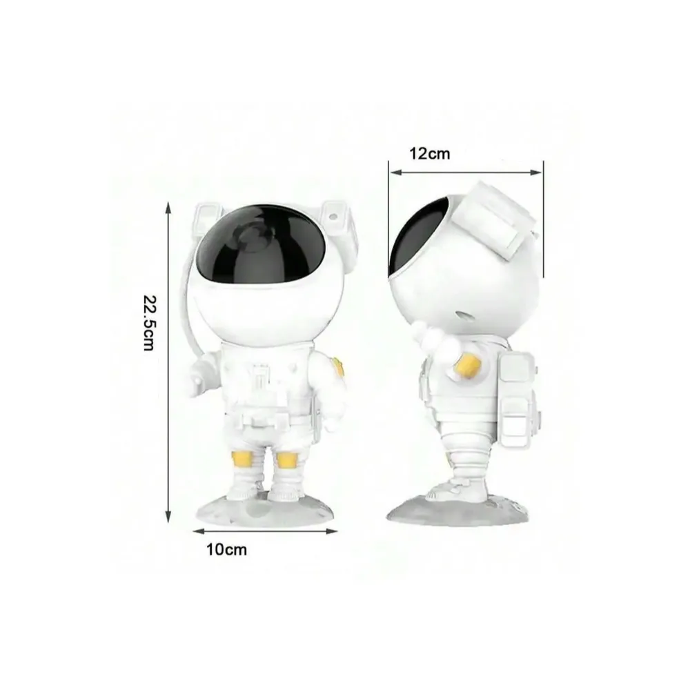 Kosmiczna lampka nocna z efektem gwiazd i mgławic