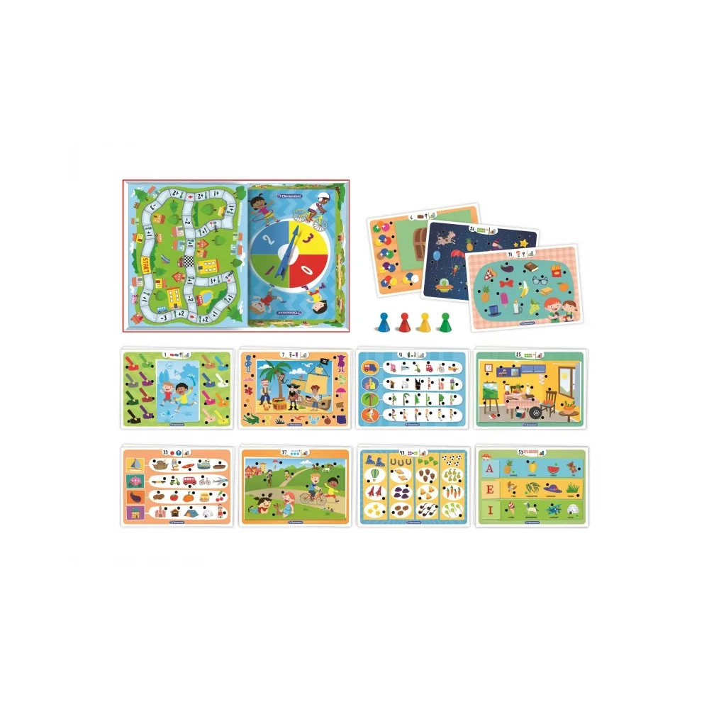 Edukacyjny zestaw quizowy z piórem dźwiękowym Clementoni