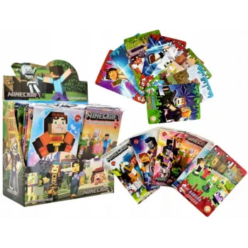 Zestaw 288 kart kolekcjonerskich Minecraft w dużym pudełku XXL G2