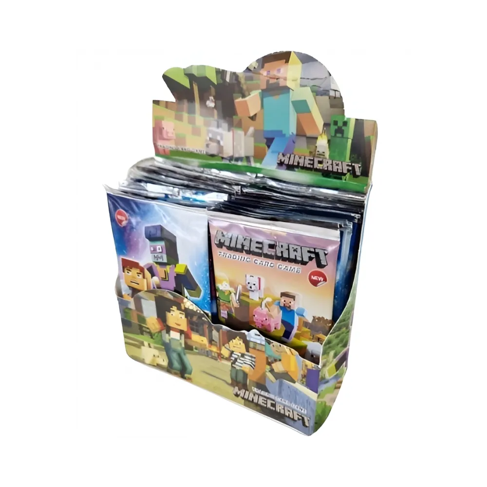 Box XXL G2 z angielskimi kartami kolekcjonerskimi Minecraft – 288 sztuk