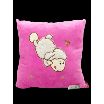 Miękka poduszka dziecięca pluszowa z owieczką do przytulania i zabawy