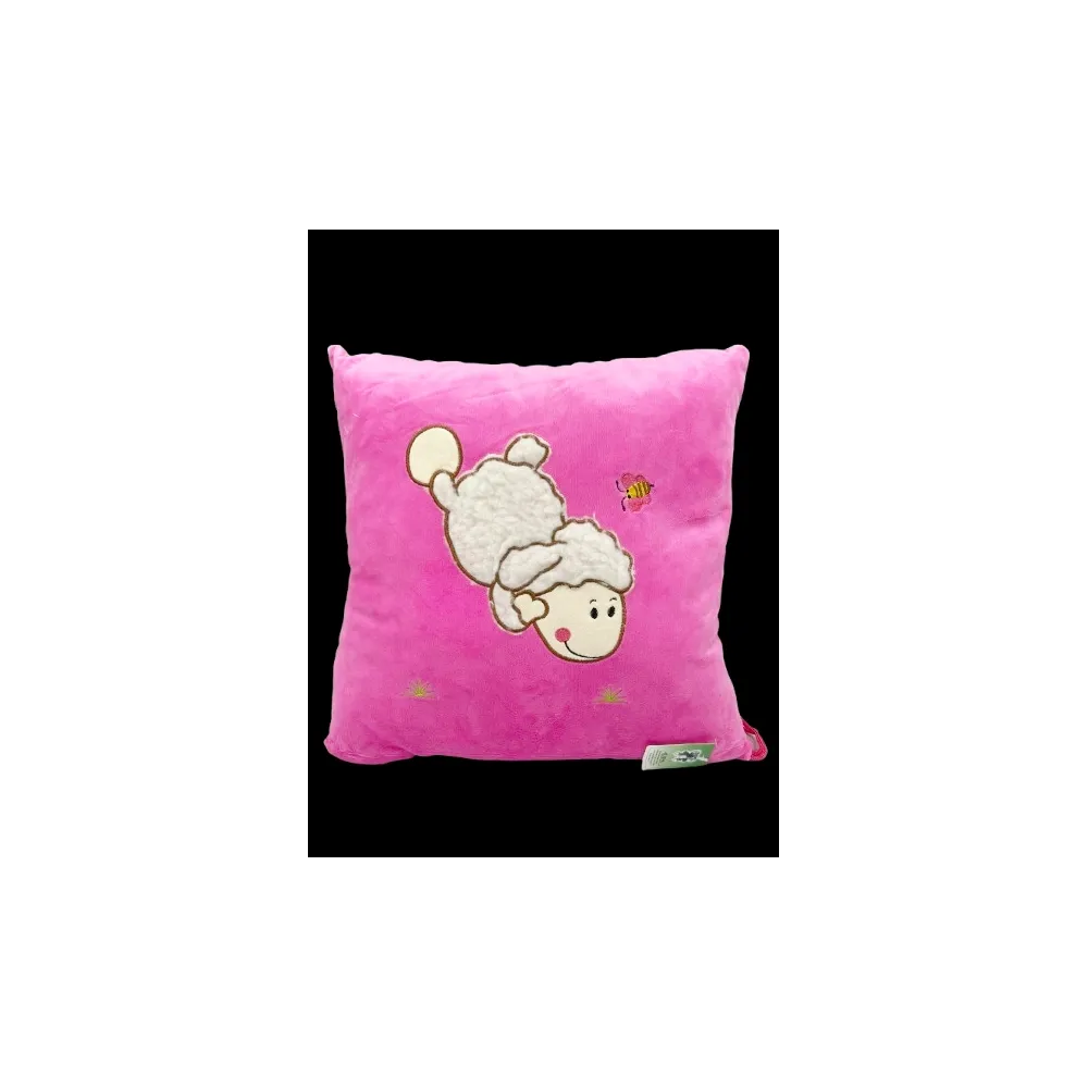 Miękka poduszka dziecięca pluszowa z owieczką do przytulania i zabawy