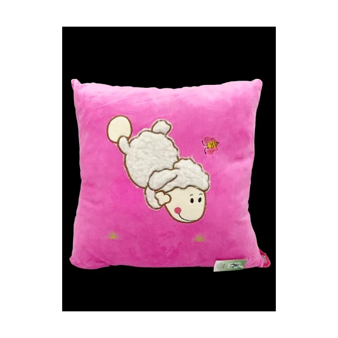 Miękka poduszka dziecięca pluszowa z owieczką do przytulania i zabawy