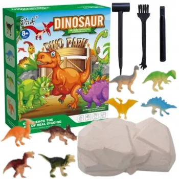 Zestaw Mały Archeolog z dinozaurem do wykopania dla dzieci