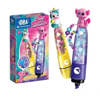 Zestaw Clementoni Mini fabryka markerów Magiczne Zwierzęta z akcesoriami