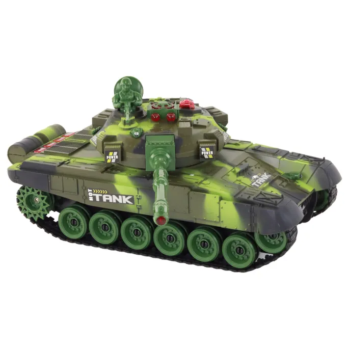 Zabawkowe czołgi wojenne z realistycznymi detalami