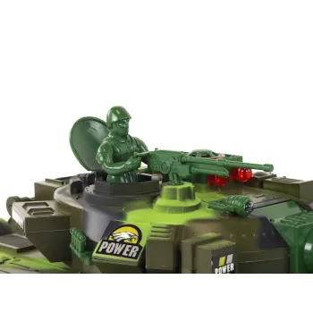 Czołg dla dzieci RC z systemem strzelania podczerwienią