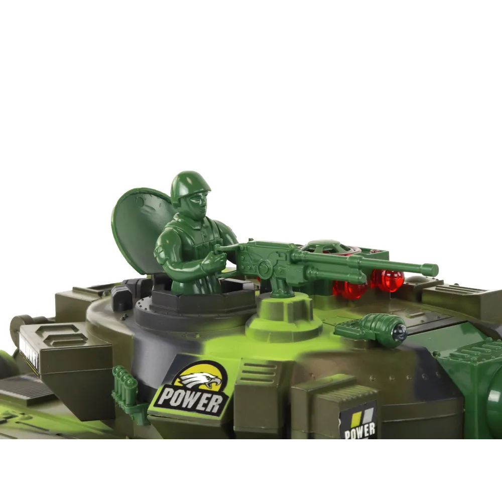 Czołg dla dzieci RC z systemem strzelania podczerwienią