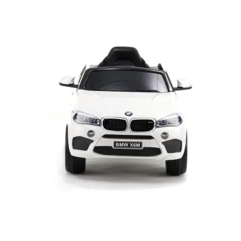 Auto na Akumulator BMW X6 Białe Skóra, EVA