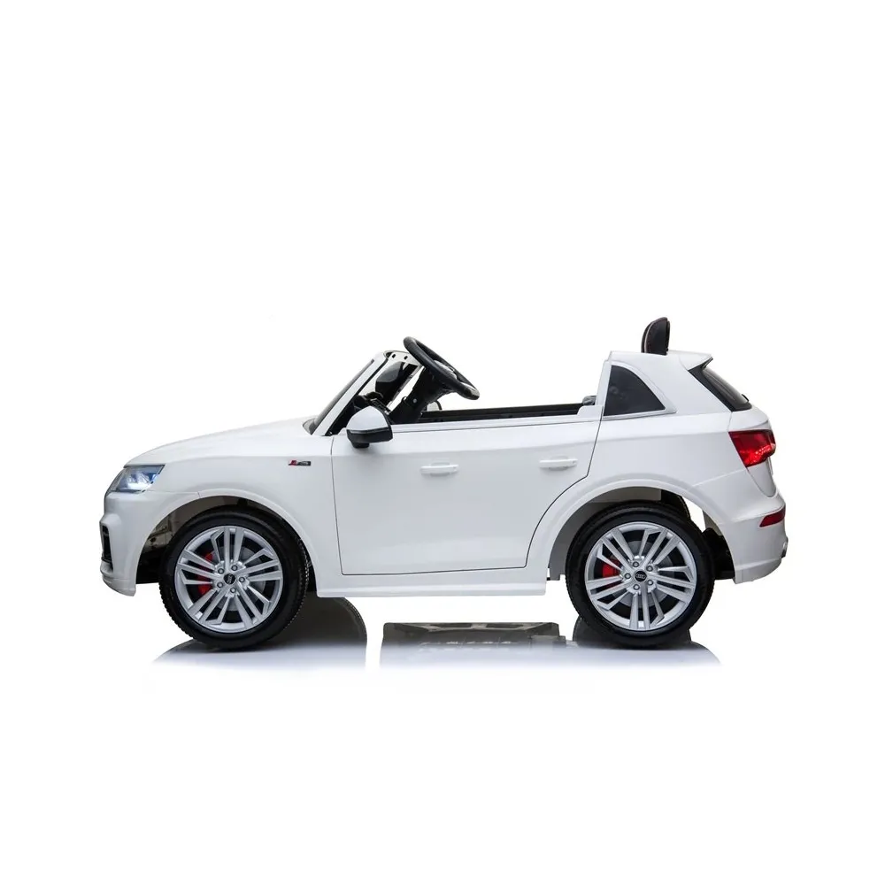 Audi Q5 akumulatorowe dla dzieci z miękkimi kołami EVA na różne nawierzchnie