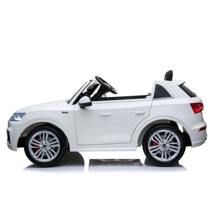 Audi Q5 akumulatorowe dla dzieci z miękkimi kołami EVA na różne nawierzchnie