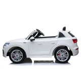 Audi Q5 akumulatorowe dla dzieci z miękkimi kołami EVA na różne nawierzchnie