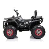 Sportowy wygląd zabawkowego quada akumulatorowego czarnego