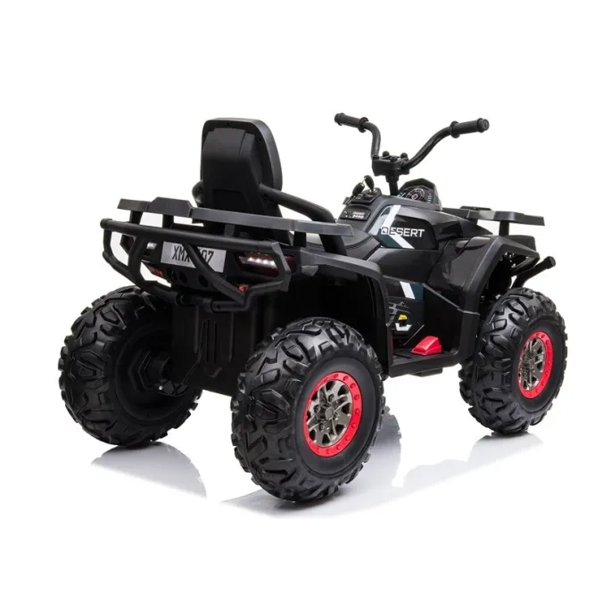 Panel sterowania i siedzisko czarnego quada XMX607