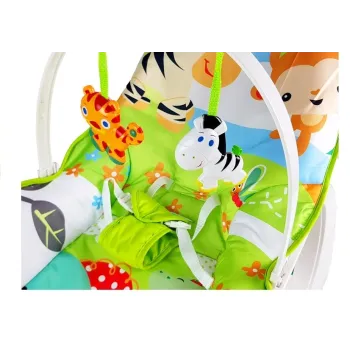 Bujaczek dziecięcy zapakowany w kolorowy kartonik z rączką