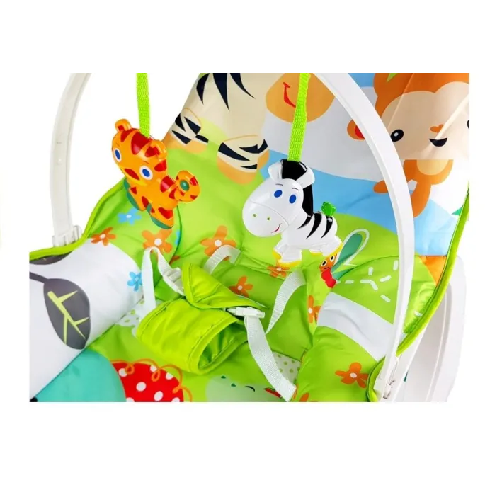 Bujaczek dziecięcy zapakowany w kolorowy kartonik z rączką