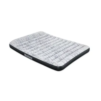 Materac z flokowaną powierzchnią, idealny do spania pod namiotem