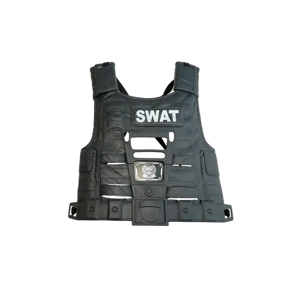 Zestaw z odznaką policyjną i kaburą do zabawy w policjanta