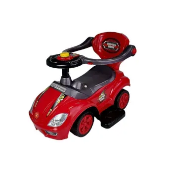 Pojazd dziecięcy Mega Car 3w1 z wygodnym siedziskiem i oparciem