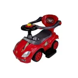 Pojazd dziecięcy Mega Car 3w1 z wygodnym siedziskiem i oparciem