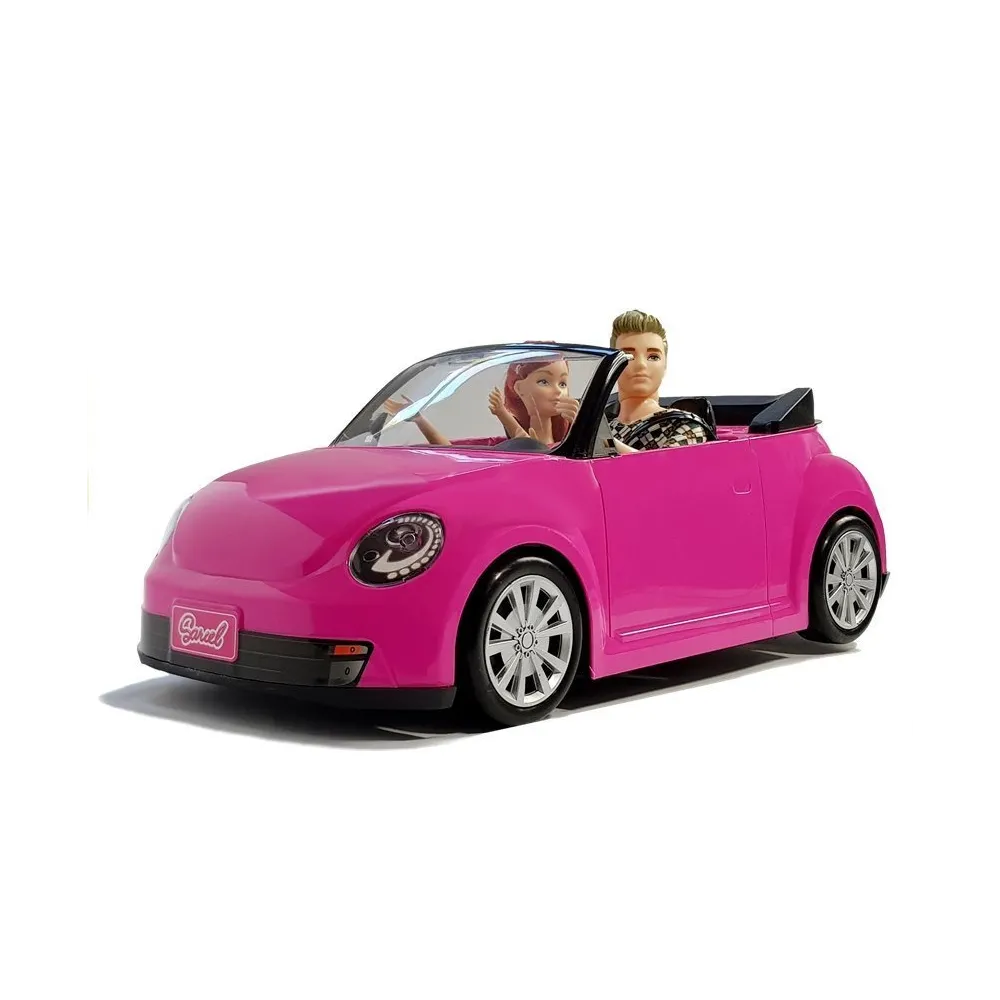 Sportowy samochód dla lalek z funkcją dźwięku i świateł