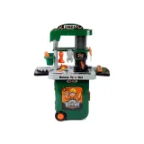 Realistyczny warsztat do zabawy z piłą, śrubokrętem i młotkiem