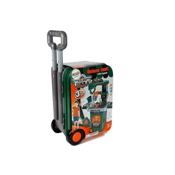 Dziecięcy warsztat w walizce z kompletem narzędzi i akcesoriów