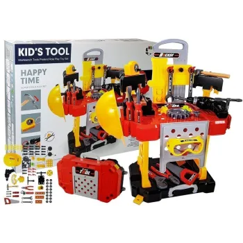 Zestaw warsztat majsterkowicza 3w1 w formie przenośnej walizki