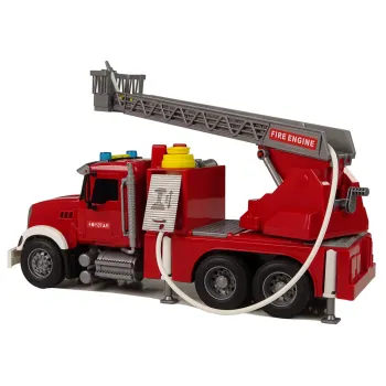 Auta strażackie zabawkowe z podnoszoną drabiną i napędem frykcyjnym