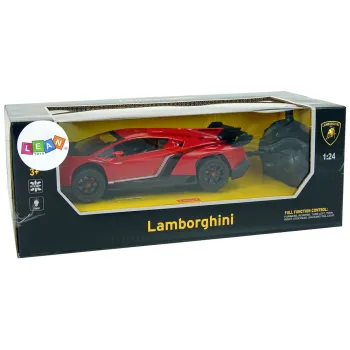 Lamborghini Veneno R/C w czerwonym kolorze widok ogólny