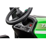 detale reflektorów w traktorze BLT-206 zielonym