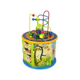 płaszczyzna z liczydłem i liczby na drewnianej zabawce