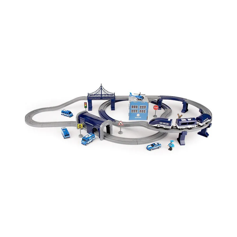 konstrukcja mostu i tunelu w zestawie do zabawy