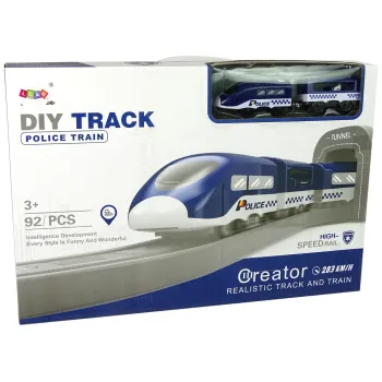 opakowanie zestawu miasteczko policja widok z przodu