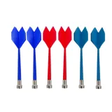 Kolorowe rzutki magnetyczne przy tarczy dart