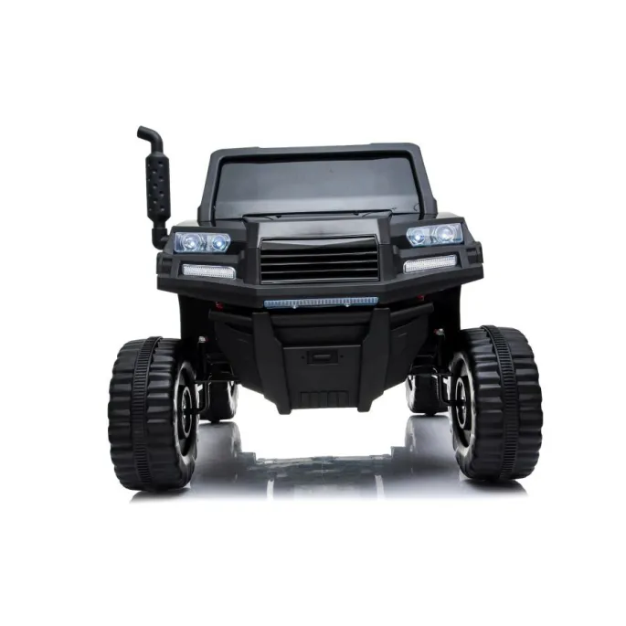 detal pojazdu na akumulator a730-2 czarny z przodu