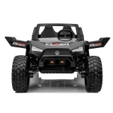 czarny samochodzik elektryczny dla dzieci z dużym opakowaniem