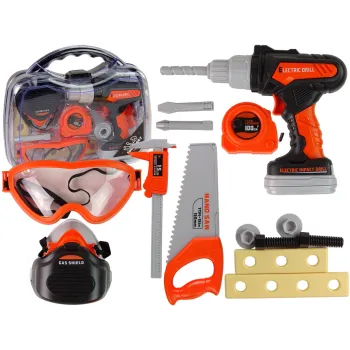 poręczna walizka z zestawem narzędzi dla dzieci