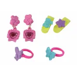 lusterko w eleganckim kuferku wraz z kosmetykami