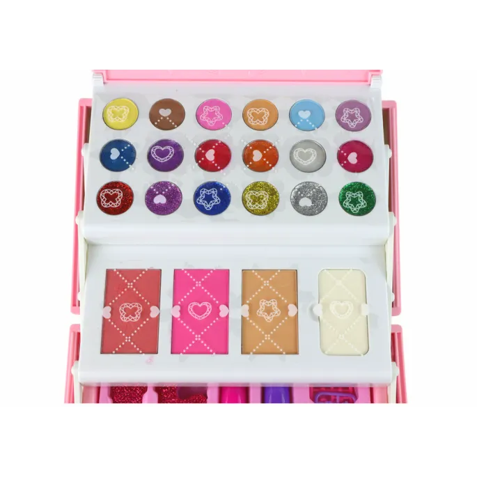 modne lakiery do paznokci i brokaty widoczne w zestawie