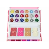 modne lakiery do paznokci i brokaty widoczne w zestawie