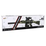 Zbliżenie na teleskop celowniczy do karabinu na kulki wodne