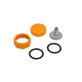 Detail kosza filtrującego, oddzielającego liście i inne nieczystości