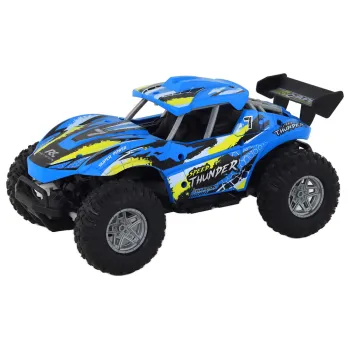 Auto 1:16 Zdalnie Sterowane Off-Road Samochód Terenowy RC Niebieski