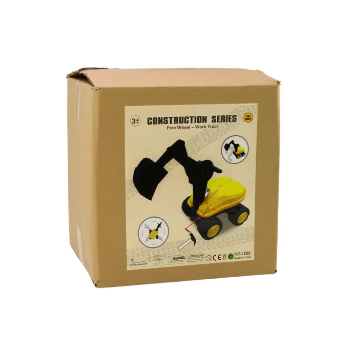 detal wytrzymałych kół koparki budowlanej dla dzieci