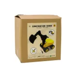 detal wytrzymałych kół koparki budowlanej dla dzieci