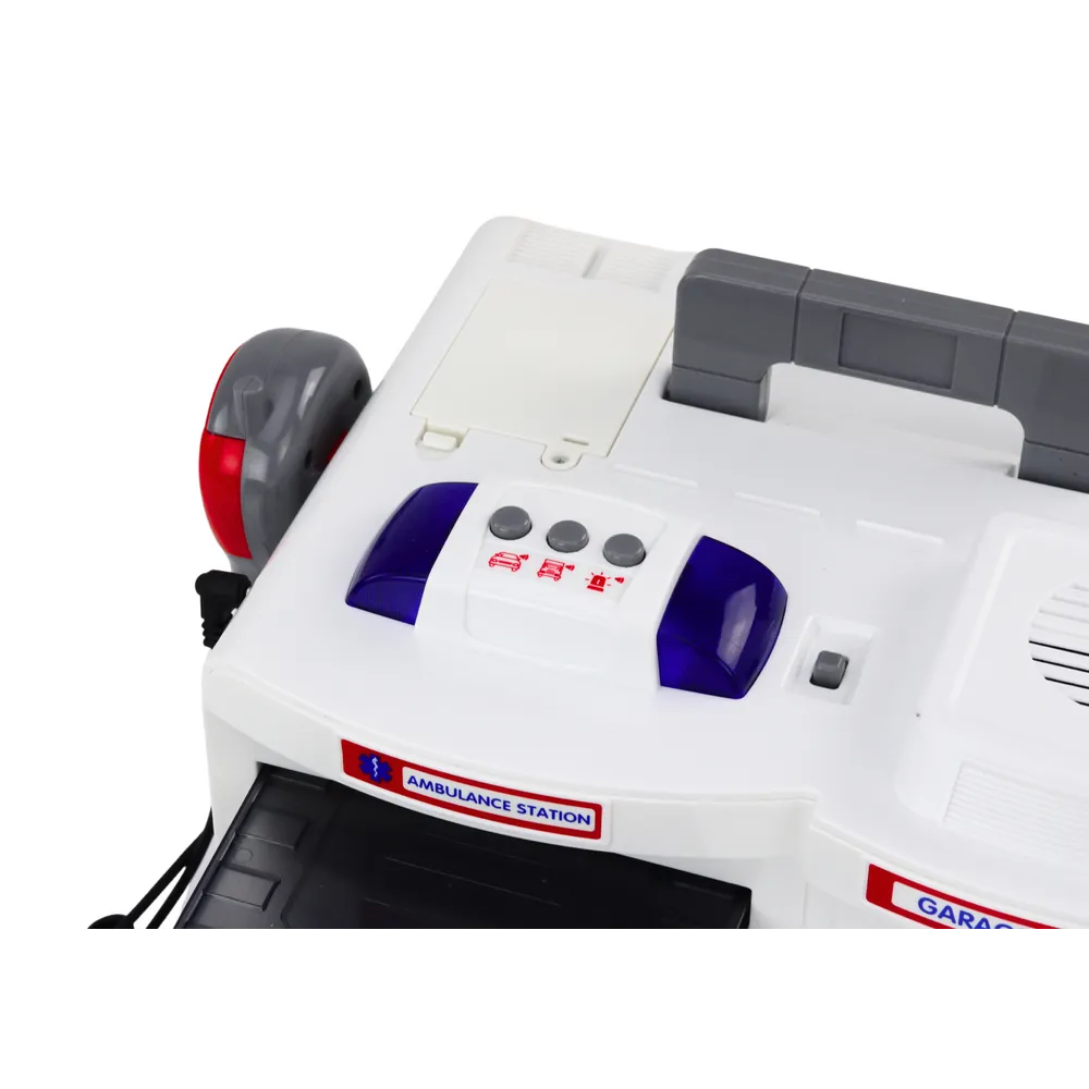 panel z przyciskami uruchamiającymi dźwięki i światła