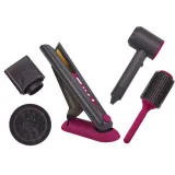 zbliżenie dziecięcej prostownicy z efektem świetlnym do zabawy